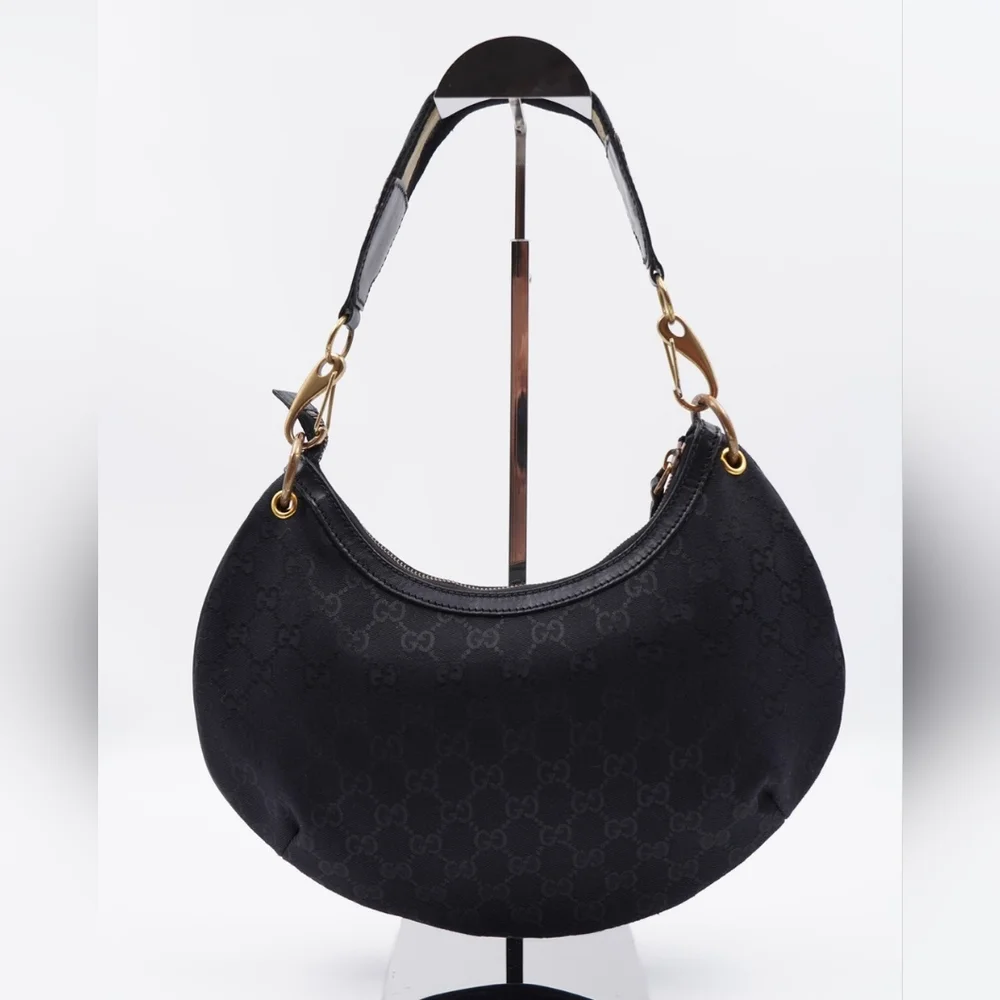 Gucci Black Hobo Bag